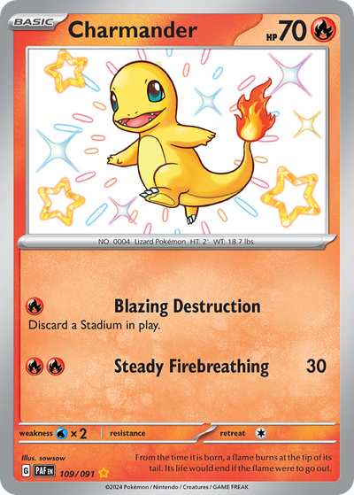 Charmander (109/245) [Scarlet & Violet: Paldean Fates]