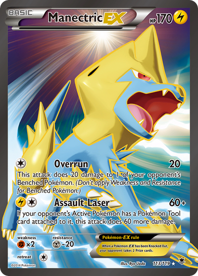 Manectric-EX (EX) (113/124) [XY: Phantom Forces]