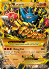 M Lucario-EX (MEGA, EX) (113/114) [XY: Furious Fists]