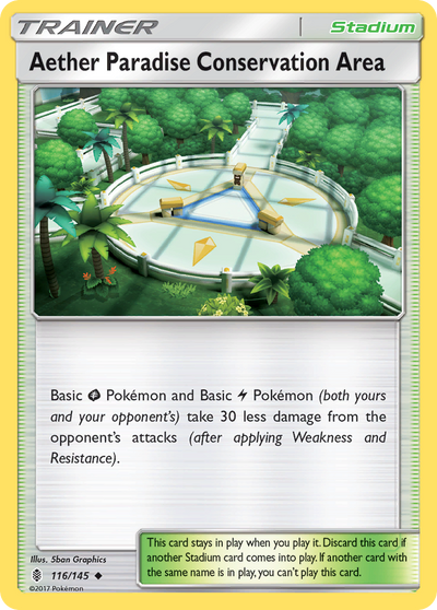 Aether Paradise Conservation Area (116/180) [Sun & Moon: Guardians Rising]