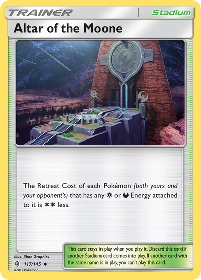 Altar of the Moone (117/180) [Sun & Moon: Guardians Rising]