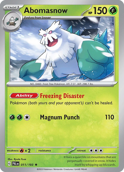 Abomasnow (11/279) [Scarlet & Violet: Paldea Evolved]