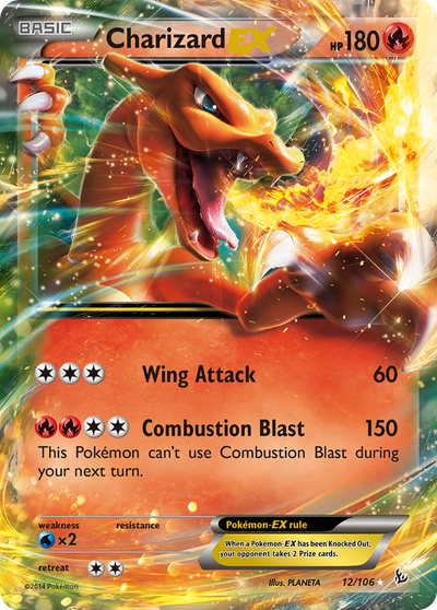 Charizard-EX (EX) (12/110) [XY: Flashfire]
