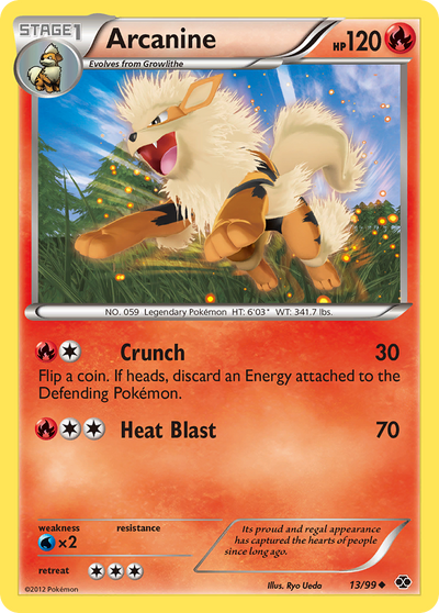 Arcanine (13/103) [Black & White: Next Destinies]