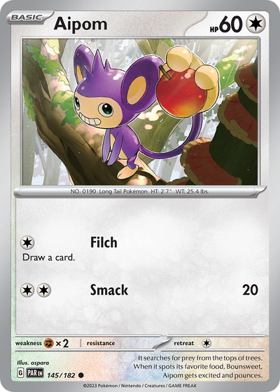 Aipom (145/266) [Scarlet & Violet: Paradox Rift]