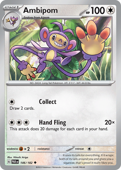 Ambipom (146/266) [Scarlet & Violet: Paradox Rift]