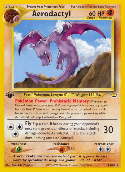 Aerodactyl (15/66) [Neo: Neo Revelation]
