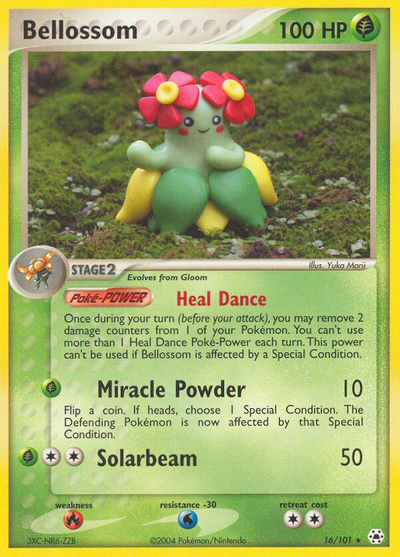 Bellossom (16/102) [EX: Hidden Legends]