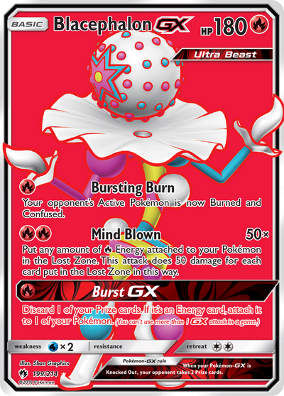 Blacephalon-GX (GX, Ultra Beast) (199/240) [Sun & Moon: Lost Thunder]