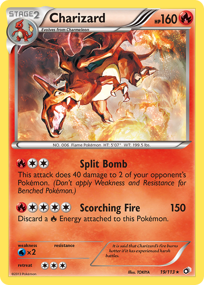 Charizard (19/140) [Black & White: Legendary Treasures]