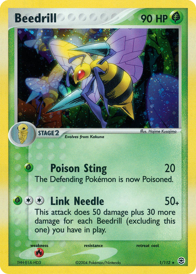 Beedrill (1/116) [EX: FireRed & LeafGreen]