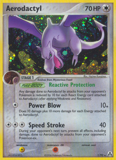 Aerodactyl (1/93) [EX: Legend Maker]