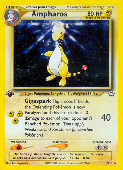 Ampharos (1/111) [Neo: Neo Genesis]