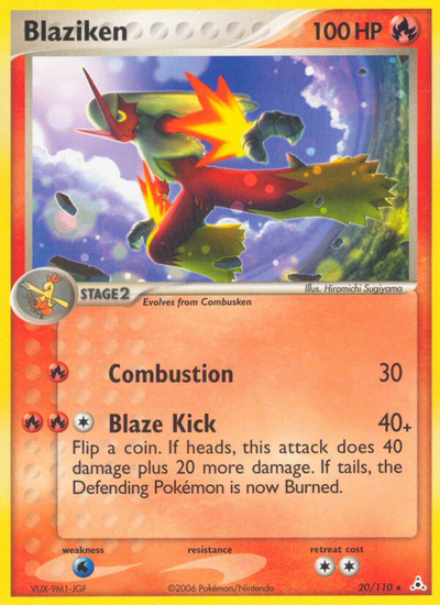 Blaziken (20/111) [EX: Holon Phantoms]