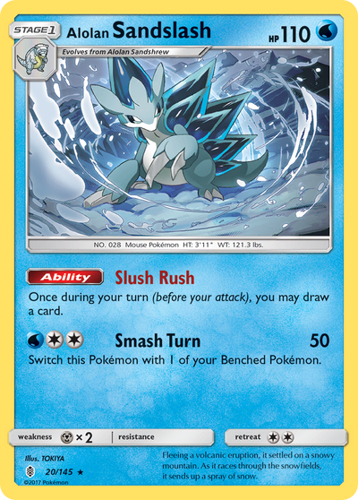 Alolan Sandslash (20/180) [Sun & Moon: Guardians Rising]