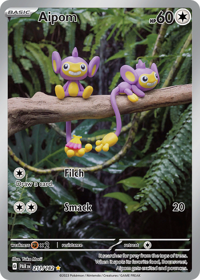 Aipom (211/266) [Scarlet & Violet: Paradox Rift]