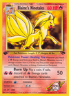 Blaine's Ninetales (21/132) [Gym: Gym Challenge]