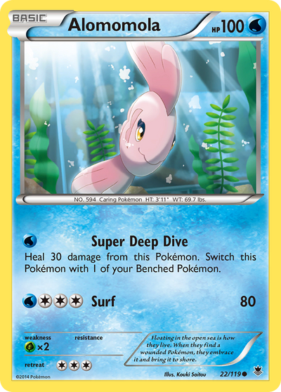 Alomomola (22/124) [XY: Phantom Forces]