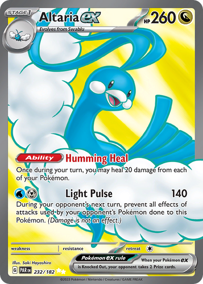 Altaria ex (ex) (232/266) [Scarlet & Violet: Paradox Rift]