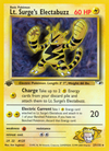 Lt. Surge's Electabuzz (27/132) [Gym: Gym Heroes]
