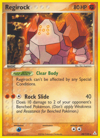 Regirock (28/111) [EX: Holon Phantoms]