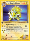 Lt. Surge's Jolteon (28/132) [Gym: Gym Challenge]