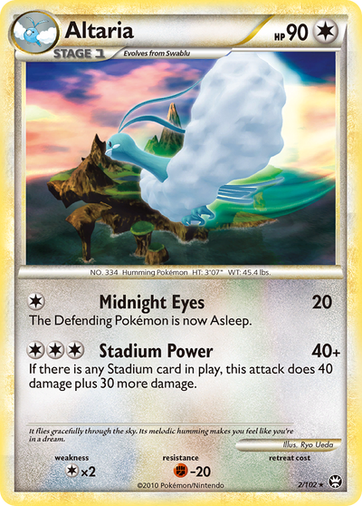 Altaria (2/103) [HeartGold & SoulSilver: HS—Triumphant]