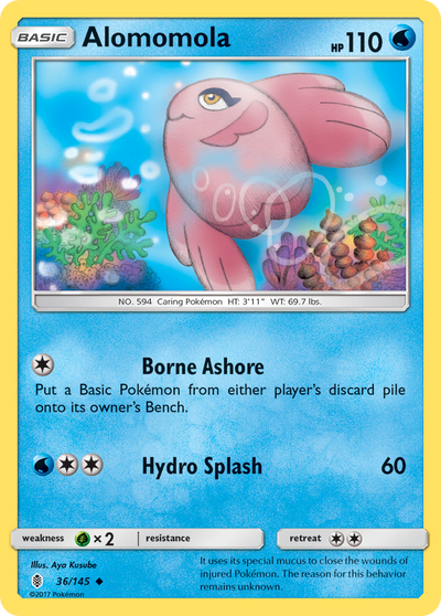Alomomola (36/180) [Sun & Moon: Guardians Rising]