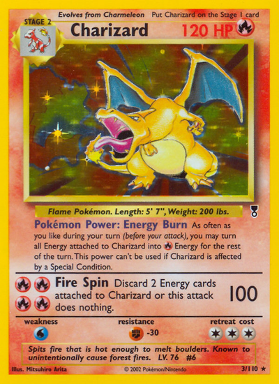 Charizard (3/110) [Other: Legendary Collection]