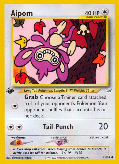 Aipom (41/66) [Neo: Neo Revelation]