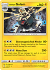 Alolan Golem (42/180) [Sun & Moon: Guardians Rising]