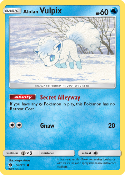 Alolan Vulpix (53/240) [Sun & Moon: Lost Thunder]