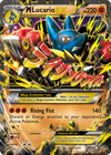 M Lucario-EX (MEGA, EX) (55/114) [XY: Furious Fists]