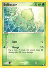 Bulbasaur (55/116) [EX: FireRed & LeafGreen]