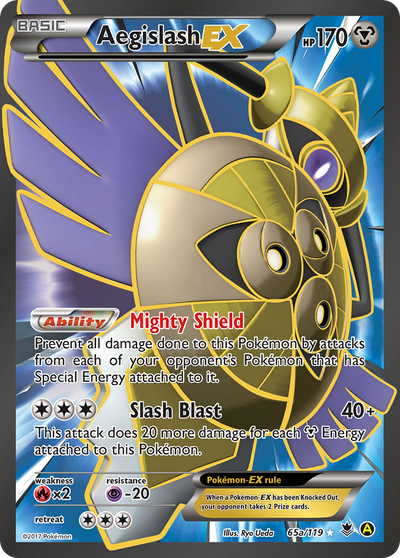 Aegislash-EX (EX) (65a/124) [XY: Phantom Forces]
