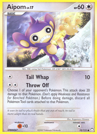 Aipom (70/124) [Diamond & Pearl: Mysterious Treasures]