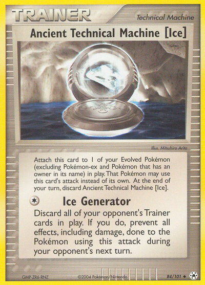 Ancient Technical Machine [Ice] (Technical Machine) (84/102) [EX: Hidden Legends]
