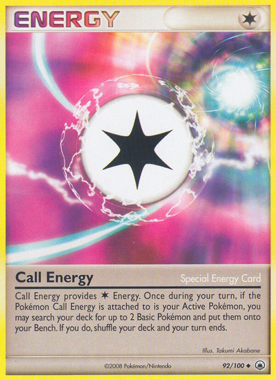 Call Energy (Special) (92/100) [Diamond & Pearl: Majestic Dawn]