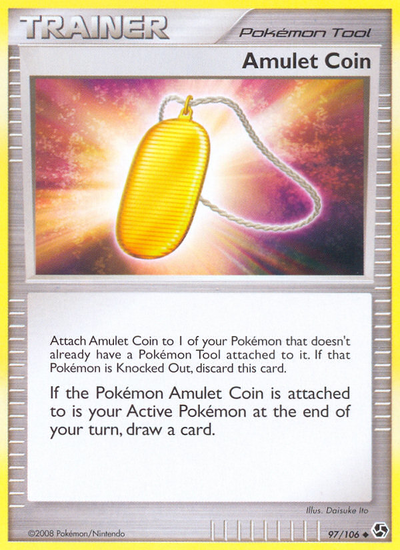 Amulet Coin (Pokémon Tool) (97/106) [Diamond & Pearl: Great Encounters]