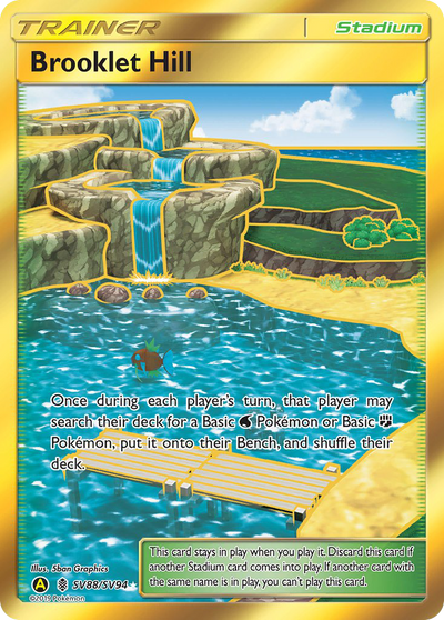 Brooklet Hill (SV88/94) [Sun & Moon: Hidden Fates Shiny Vault]