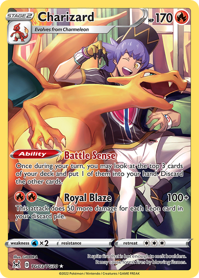 Charizard (TG03/30) [Sword & Shield: Lost Origin Trainer Gallery]