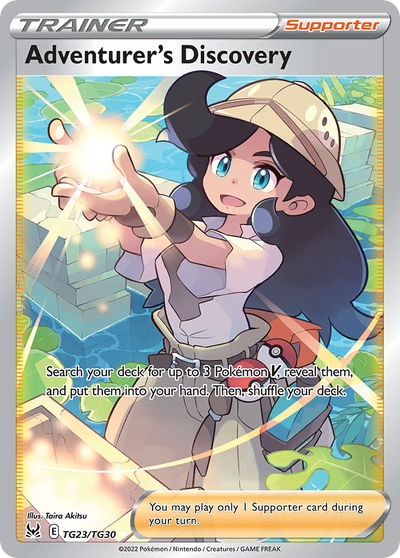 Adventurer's Discovery (TG23/30) [Sword & Shield: Lost Origin Trainer Gallery]